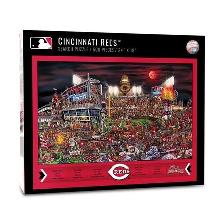 YOUTHEFAN YouTheFan 5021213 Cincinnati Reds Joe Journeyman Puzzle - 500 Piece 5021213